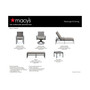 CLOSEOUT! Marlough II Outdoor End Table, Created for Macy's
