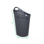 Ventilated Rolling Laundry Basket, 29.30"