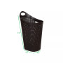 Ventilated Rolling Laundry Basket, 29.30"