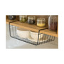 Vintiquewise Hanging Under Shelf Metal Storage Basket, Set of 2