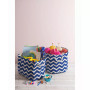 Design Import Storage Bin Chevron, Rectangle