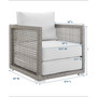 Aura Rattan Outdoor Patio Armchair