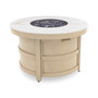 Reid Outdoor 5-Pc. Chat Set (1 Fire Pit & 4 Club Chairs), Created for Macy's