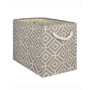 17" Rectangle Stained Glass Storage Bin