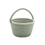 Easter Pastel Wool Braided Basket