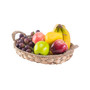 Seagrass Small Fruit Bread Basket Tray with Handles