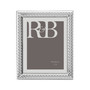Watchband Silver Photo Frame, 8" x 10"