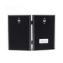 Hinged Double Simply Black Picture Frame - 4" x 6"