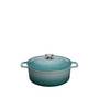 Chasseur Enamelled Cast Iron Oval Dutch Oven, 7.25 Quart