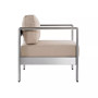 Shore Outdoor Patio Aluminum Armchair Orange