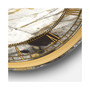 Glam Oversized Metal Wall Clock