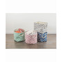 16" Chevron Round Storage Bin