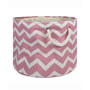 16" Chevron Round Storage Bin