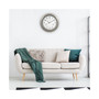 404-1946 18" Indoor or Outdoor Atomic Plastic Analog Wall Clock