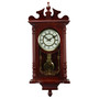 Clock Collection 25" Wall Clock with Pendulum and Chime