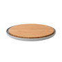 Leo Collection Bamboo Cutting Board with Plate