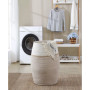 Extra Large Woven Cotton Rope Tall 25" Height Laundry Hamper Basket with Handles
