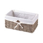 Seagrass Shelf Basket Lined with Lining