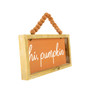 Hi Pumpkin Autumn Harvest Wall Sign, 12"