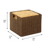 Parchment Cord Storage Basket