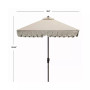 Elegant 7.5' Square Umbrella