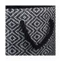 Design Import Paper Bin Diamond Basket Weave, Round