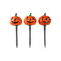 Lighted Jack-O-Lantern 3 Piece Halloween Pathway Markers Set