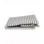 Design Import Paper Bin Pinstripe, Rectangle