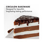 Symmetry Nonstick Chocolate Brown 9" Round Cake Pan