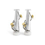 Butterfly Ginkgo 2 Piece Candleholders Set