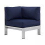 Shore Outdoor Patio Aluminum Corner Sofa