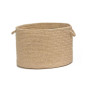 Shear Natural Braided Storage Basket