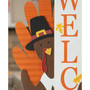 Thanksgiving Wooden Turkey Welcome Porch Decor, 36"