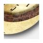 Designart Oversized Contemporary Round Metal Wall Clock