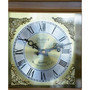 Clock Collection 34.5" Antique Chiming Wall Clock with Roman Numerals