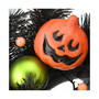 22" Halloween Decorated Wreath