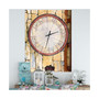Designart Oversized Rustic Metal Wall Clock