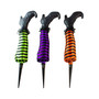 Striped Witch Leg 3 Piece Halloween Pathway Markers Set