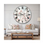 Farmhouse Oversized Metal Wall Clock - 36 x 36