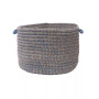 Softex Check Braided Storage Basket