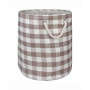 Design Import Paper Bin Checkers, Round