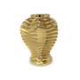 Ginger Jar and lid with Pleat Design