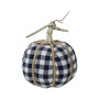 Plaid Fall Harvest Tabletop Pumpkin