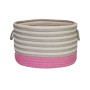Chloe Stripe Braided Storage Basket