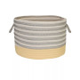 Chloe Stripe Braided Storage Basket