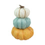 Triple Stacked Pumpkins Thanksgiving Tabletop Decor, 22"