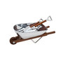Wheel Barrow Salad Set with Servers