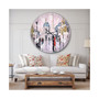 Romantic French Country Oversized Metal Wall Clock - 36 x 36