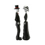 13" Outfitted Skeleton Couple