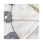 Stratton Home Decor Rustic Farmhouse Wall Clock